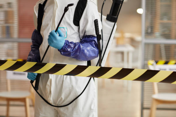 Professional Biohazard Cleanup technician working in Calimesa, CA